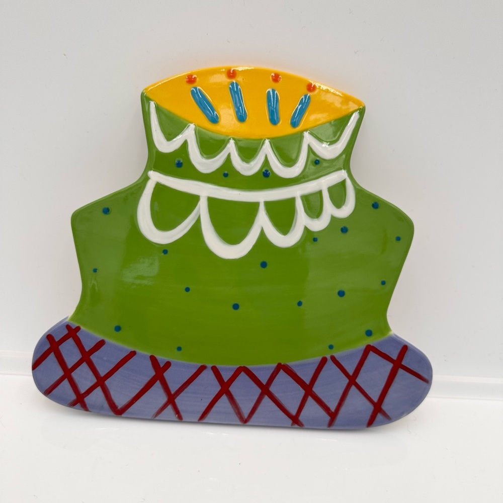 Coton Colors Happy Everything Large Big Attachment Birthday Cake Retired